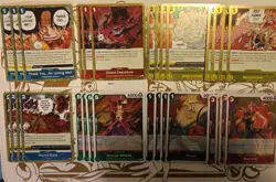 60+One Piece TCG AA/SR/R Mixed LOT Foil Cards English Mixed Sets All NM - Image 4