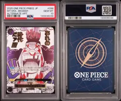 PSA 10 My Era...Begins!! Teach The Best Vol 2 PRB02 One Piece Card Japanese 2025 - Image 3