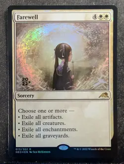 Farewell - Foil Prerelease - Kamigawa Neon Dynasty (MTG) - Image 1