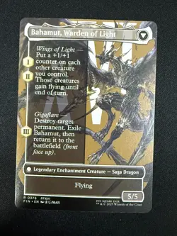 Dion, Bahamut's Dominant (BORDERLESS) Final Fantasy - Magic the Gathering - Image 2