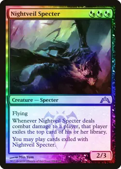 Nightveil Specter FOIL Gatecrash NM Blue Black Rare MAGIC MTG CARD ABUGames - Image 1