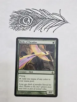 Birds of Paradise X1 Ravnica: City Of Guilds Non Foil Mtg Magic The Gathering - Image 1