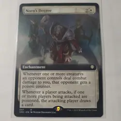 Norn's Decree - Extended Art 47 ONC NM MTG - Image 1