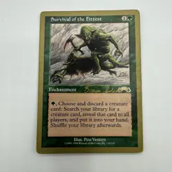 Survival of the Fittest LP- 1998 Brian Selden (EXO) World Championship Decks MTG - Image 1