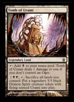 Tomb of Urami LP Light Play Saviors of Kamigawa MTG [6491] - Image 1