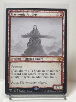 Harmonic Prodigy (Non-foil) [Showcase] Modern Horizons 2 352 Rare MTG - Image 1