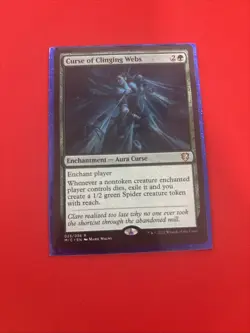 Curse of Clinging Webs Commander: Innistrad: Midnight Hunt Regular - Image 3