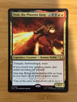 Ozai, the Phoenix King #235 Magic Avatar: The Last Airbender Regular Non Foil NM - Image 1