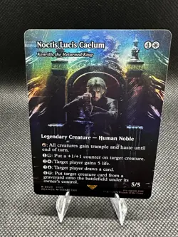 MtG Noctis Lucis Caelum Kenrith, the Returned King Showcase Foil MINT!! RARE! - Image 3
