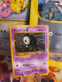 Pokemon Karte Card Inkognito Unown A Neo Discovery 2000 Holo Wotc japanese NM - Image 1