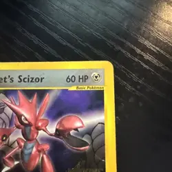 Pokemon TCG Rocket's Scizor 4 Best Of Game Winner Stamped Promo 2003 - Image 5