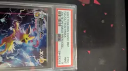 2021 Pokemon SWSH Jolteon V #184 VMAX Premium Collection PSA 9 - Image 2