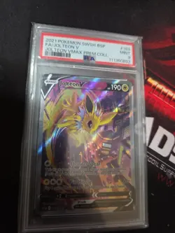 Pokemon SWSH Jolteon V #183 VMAX Premium Collection PSA 9 - Image 1