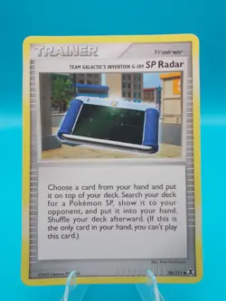 Team Galactic's Invention G-109 SP Radar 96/111 Rising Rivals Pokemon Regular LP - Image 1