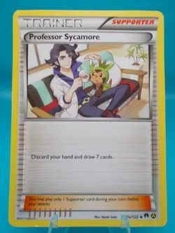 Professor Sycamore - (Non-Holo) 107A/122 Alternate Art Pokemon TCG Regular LP - Image 1
