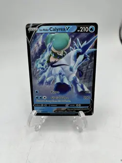 Ice Rider Calyrex V 45/198 Ultra Rare Chilling Reign Pokemon TCG Near Mint - Image 1