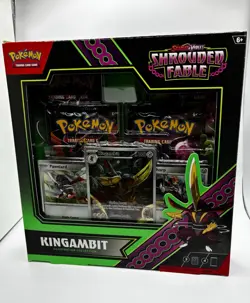 Pokemon TCG: Scarlet & Violet - Shrouded Fable Kingambit Illustration Collection - Image 1