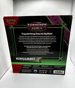 Pokemon TCG: Scarlet & Violet - Shrouded Fable Kingambit Illustration Collection - Image 3