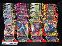 Pokemon TCG: Phantasmal Flames Sleeved Booster Pack Art Sets (20 packs) - Image 1