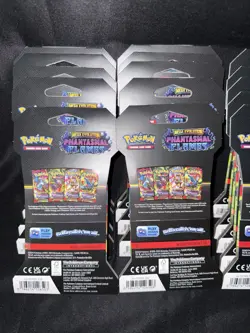 Pokemon TCG: Phantasmal Flames Sleeved Booster Pack Art Sets (20 packs) - Image 5