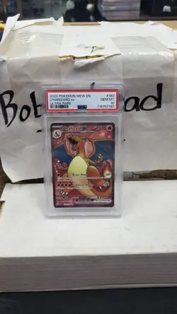 2023 CHARIZARD EX ULTRA RARE SCARLET & VIOLET 151 POKEMON PSA 10 GEM MINT #183 - Image 1