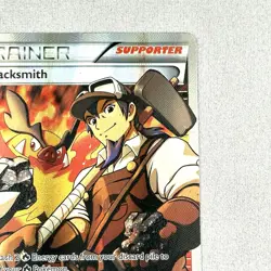 Blacksmith 88a/106 Alternate Art Trainer XY Flashfire Pokemon TCG LP - Image 5