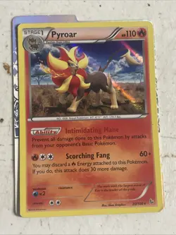 Pyroar - 20/106 - Holo Rare, Pokemon XY FlashFire - Mp - Image 1