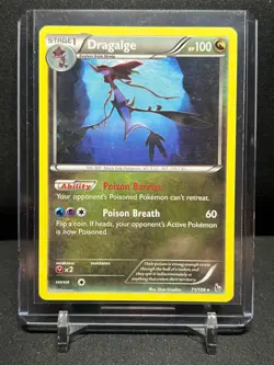 Dragalge 71/106 Rare Pokemon 2014 XY Flashfire MP - Image 1