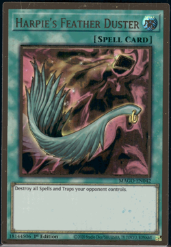 Yu-Gi-Oh! TCG | Harpie's Feather Duster | Yugioh MAGO-EN042 - Image 1