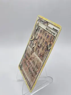 Pokemon TCG HGSS Alph Lithograph Four Triumphant Holo Card - Image 2