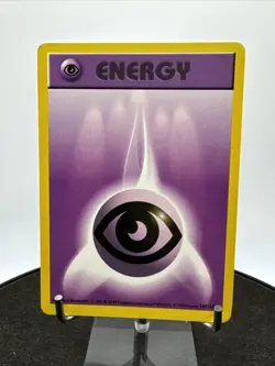 Psychic Energy 101/102 Base Set Shadowless Pokemon TCG Card - Image 2