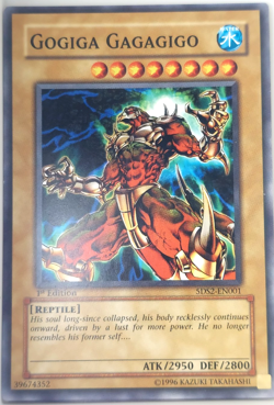 Yugioh Gogiga Gagagigo 5DS2-EN001 Trading Card Game CCG 1st Ed. - Image 1