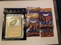 Pokemon Lot Graded Card & 6 Packs With Bonus Mystery Bag - Image 2