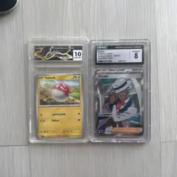 Pokemon Binder Collection Of 100+ Vintage And Modern Cards + 2 Slabs - Image 2