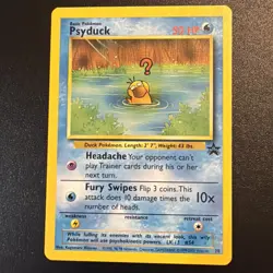 Pokemon Card - Psyduck WOTC Black Star League Promo #20 - Image 1