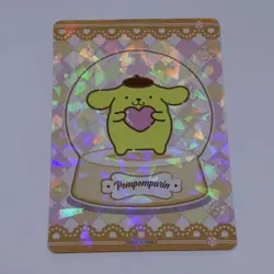 Pompompurin - Sanrio Characters Kayou Trading Card Foil Art SR 009 Tc5 - Image 1