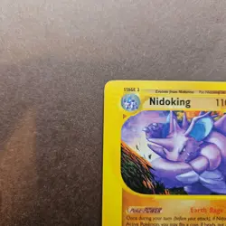 Nidoking 24/147 Pokemon Aquapolis Regular Rare Card - LP - Image 2