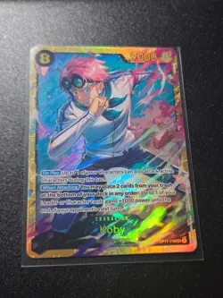 Koby OP11-119 SEC | A Fist of Divine Speed | One Piece Card Game | Near Mint ENG - Image 1
