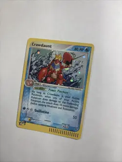 2003 EX Dragon Crawdaunt Holo E-Reader 3/97 Rare WOTC Pokemon Card TCG NM SWIRL! - Image 3