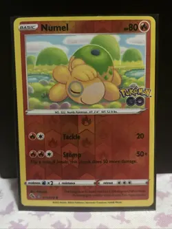 Numel 13/78 - 2022 Pokemon GO *UNPEELED DITTO* Holo Pokemon Card - Image 1