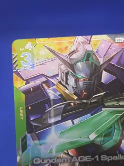 Gundam Card Game Dual Impact Gundam AGE-1 Spallow GD02-023 R+ Rare+ NM - Image 3