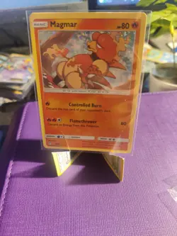 Pokemon Magmar 3/12 Promo McDonalds 2019 Holo Rare Card NM - Image 1