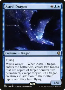 1x Astral Dragon NM-Mint, English Commander Legends: Battle for Baldur's Gate - Image 1