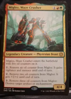 Migloz, Maze Crusher Phyrexia: All Will Be One Regular - Image 1
