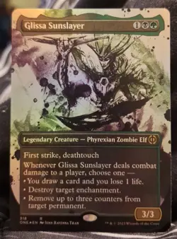 Glissa Sunslayer (Showcase) Phyrexia: All Will Be One Foil - Image 1