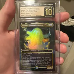 Omnath Locus of Creation (Borderless FOIL, MTG SLD Li’l Legends) CGC Pristine 10 - Image 1