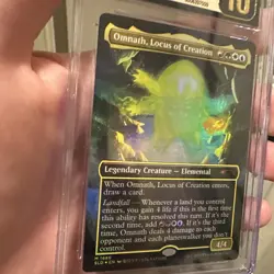Omnath Locus of Creation (Borderless FOIL, MTG SLD Li’l Legends) CGC Pristine 10 - Image 3