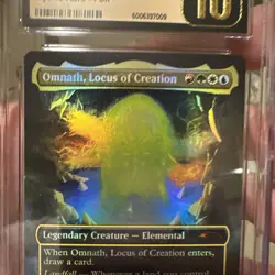 Omnath Locus of Creation (Borderless FOIL, MTG SLD Li’l Legends) CGC Pristine 10 - Image 4