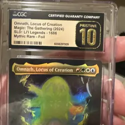 Omnath Locus of Creation (Borderless FOIL, MTG SLD Li’l Legends) CGC Pristine 10 - Image 5