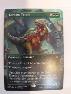 Carnage Tyrant (Borderless) Special Guests Regular - Image 1